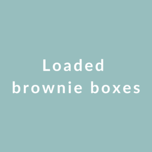 Loaded Brownie Boxes